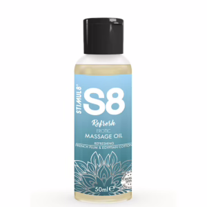 STIMUL8 - S8 REFRESH ACEITE DE MASAJE ERÓTICO ALGODÓN 50 ML