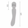 TOYJOY - LUZ ZENITH MASAJEADOR WAND MORADO - Imagen 2