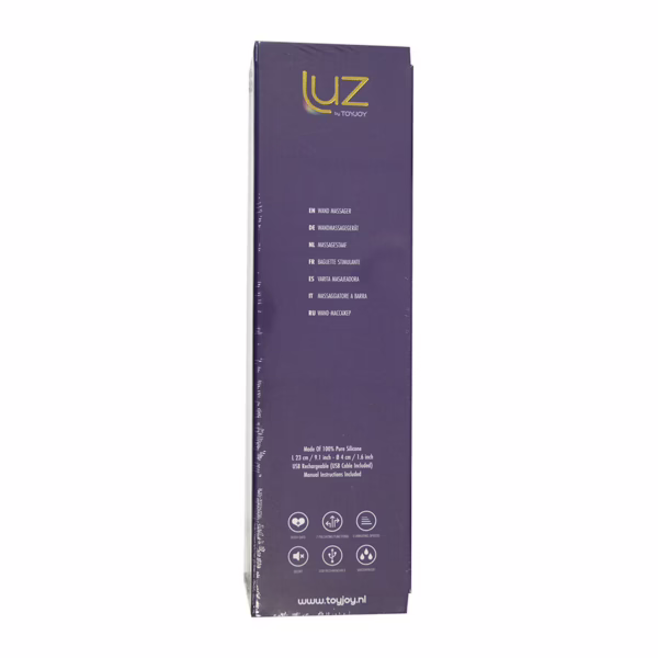 TOYJOY - LUZ ZENITH MASAJEADOR WAND NEGRO - Imagen 5