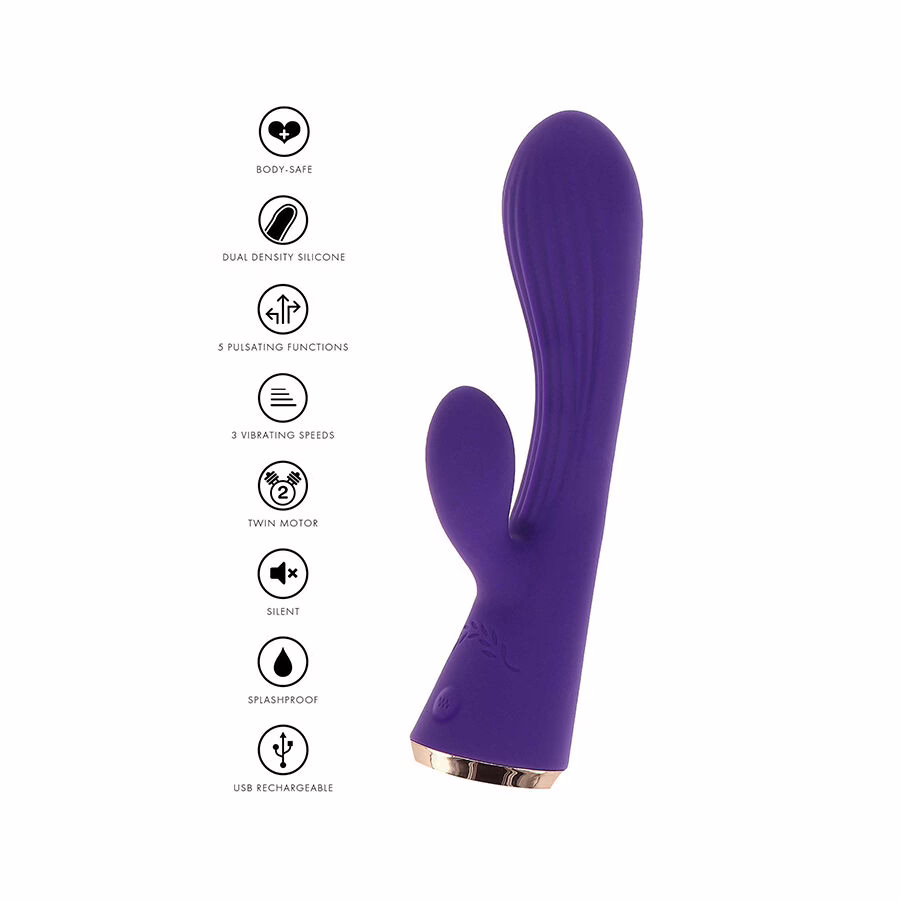 TOYJOY - IVY IRIS VIBRADOR RABBIT MORADO - Imagen 5