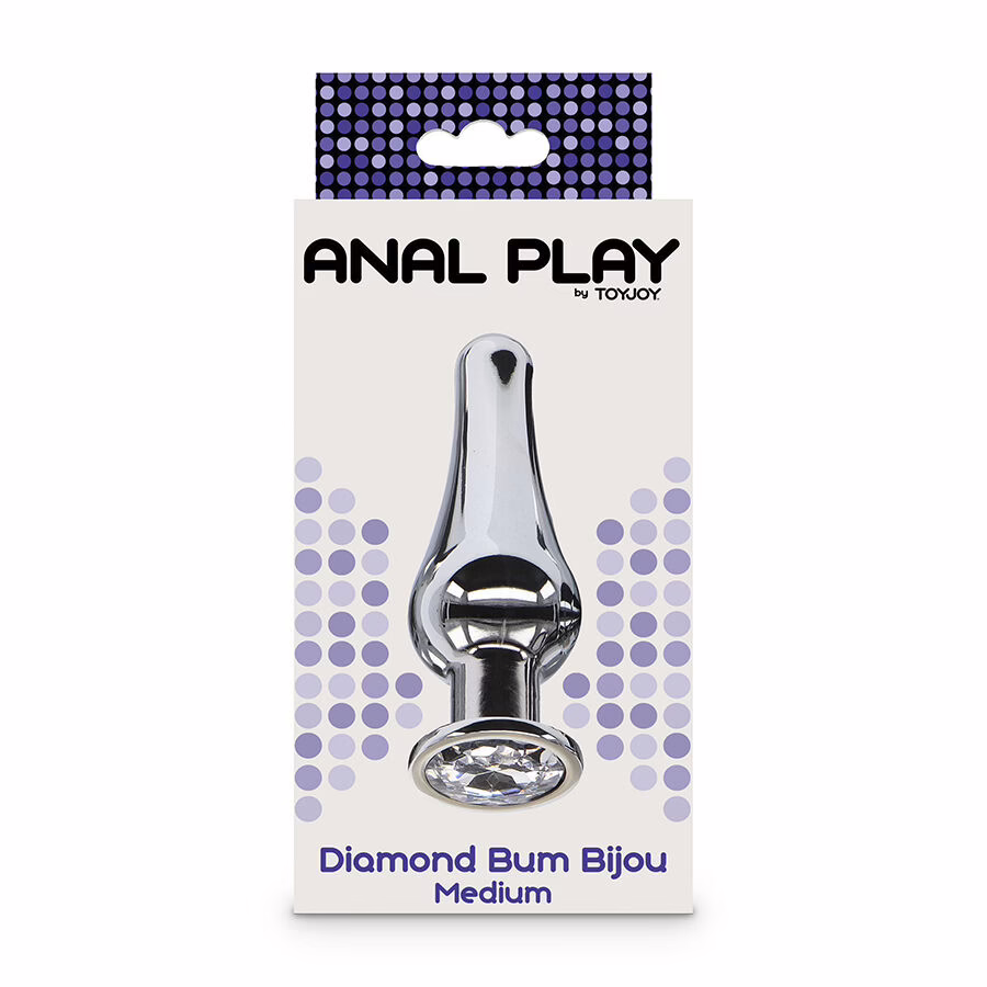 TOYJOY - ANAL PLAY DIAMANTE BUM BIJOU PLUG ANAL MEDIANO - Imagen 5