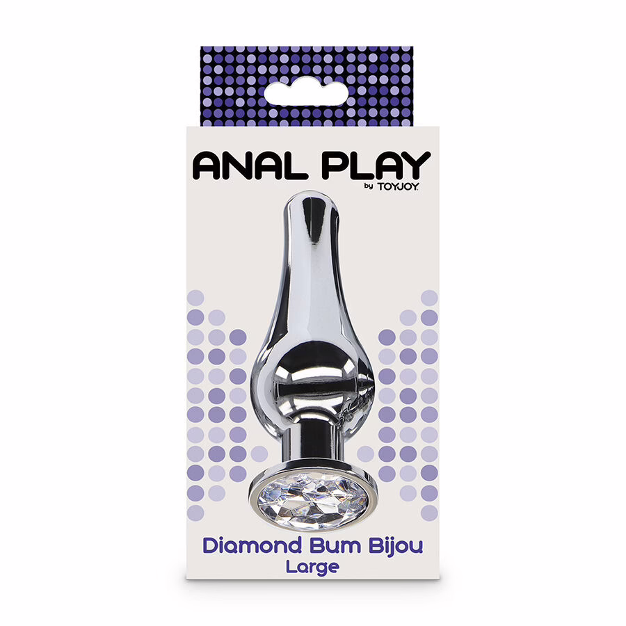 TOYJOY - ANAL PLAY DIAMANTE BUM BIJOU PLUG ANAL GRANDE - Imagen 5