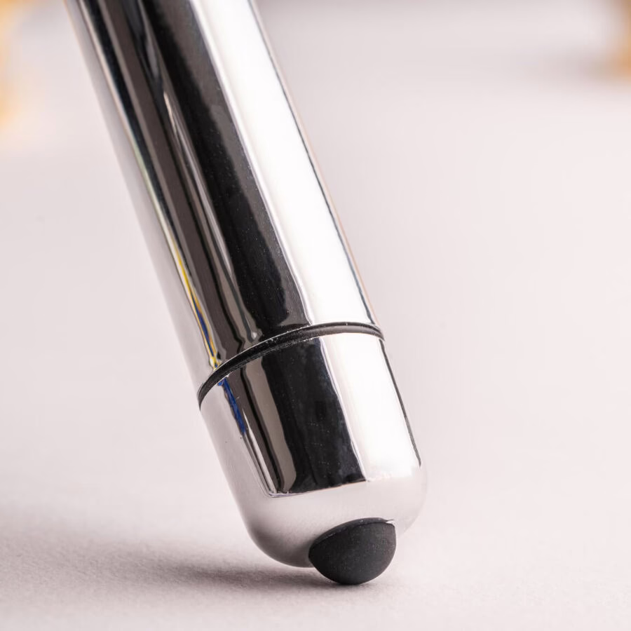 ROCKS- OFF - RO-80 CHROME BALA VIBRADORA PLATEADO - Imagen 3