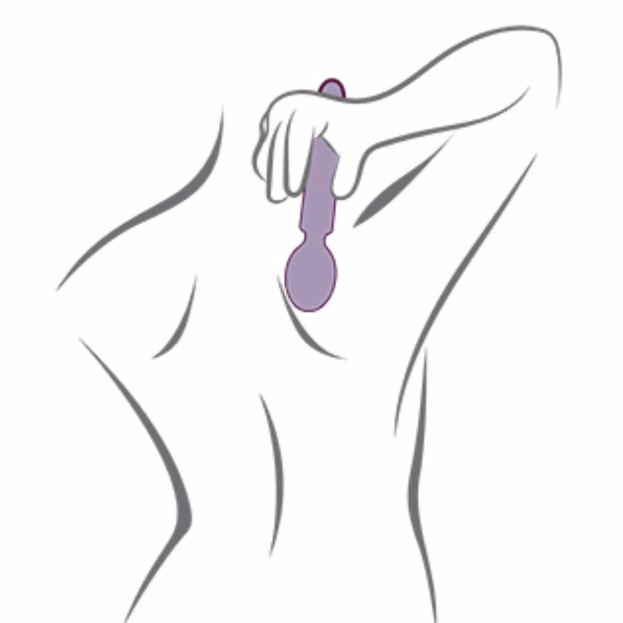 ROCKS- OFF - ORIEL VIBRADOR WAND FLEXIBLE FUCSIA - Imagen 6