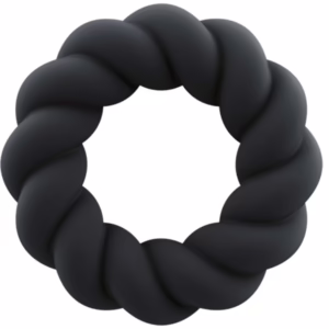 ROCKS- OFF - TWIST ANILLO MASTURBADOR SILICONA NEGRO