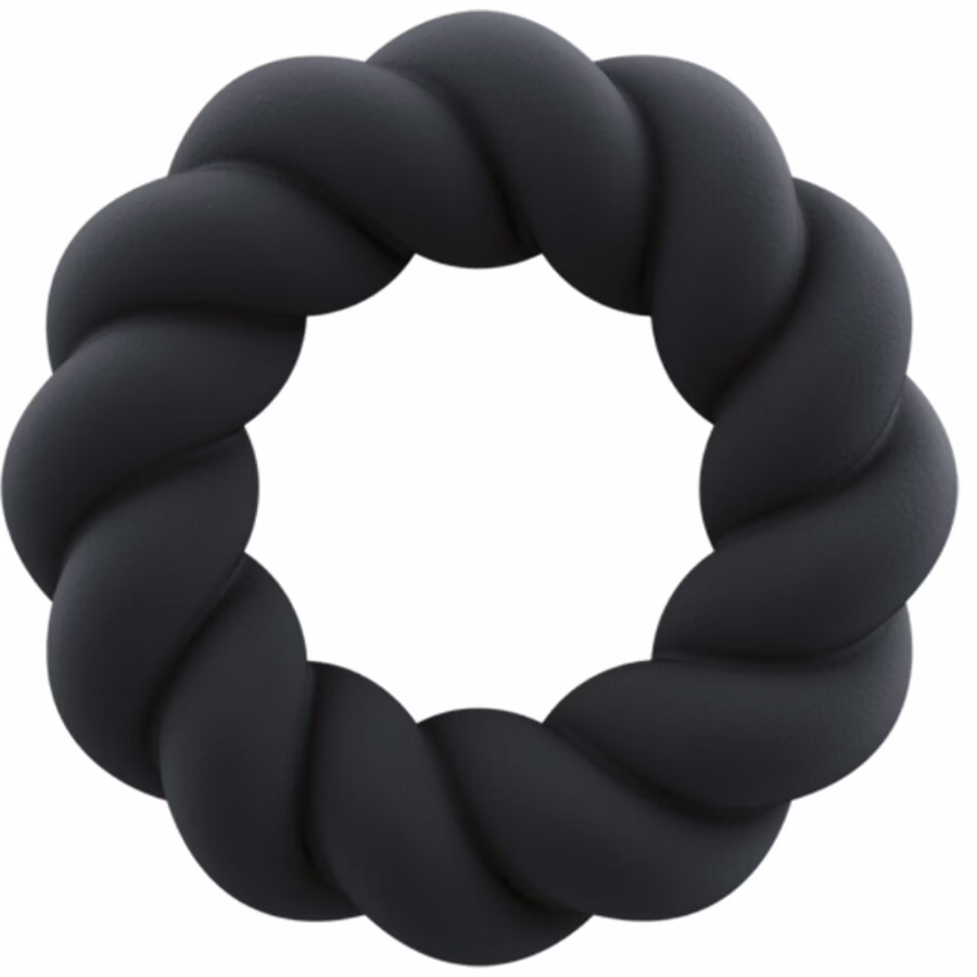 ROCKS- OFF - TWIST ANILLO MASTURBADOR SILICONA NEGRO