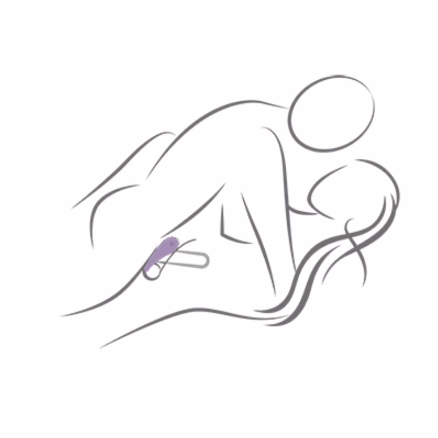 ROCKS- OFF - SPIRE ANILLO VIBRADOR PARA EL PENE NEGRO - Imagen 9