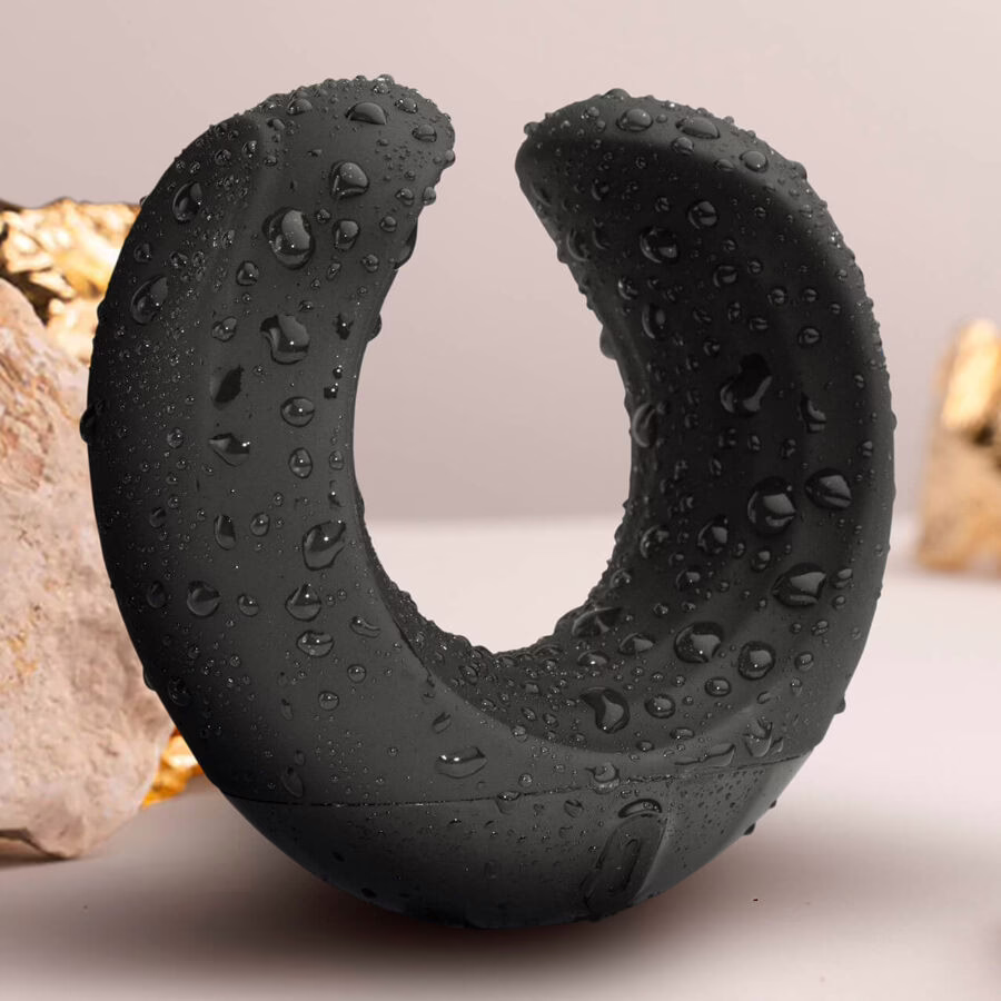 ROCKS- OFF - ECHO MASTURBADOR VIBRADOR NEGRO - Imagen 6