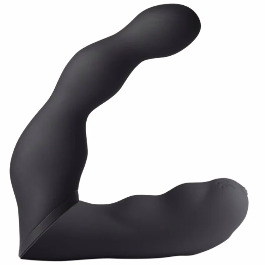 ROCKS- OFF - ADAPT VIBRADOR PROSTÁTICO Y ANAL NEGRO