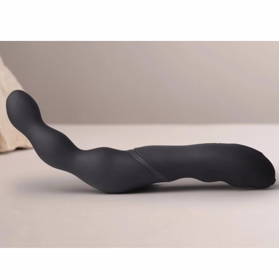 ROCKS- OFF - ADAPT VIBRADOR PROSTÁTICO Y ANAL NEGRO - Imagen 6