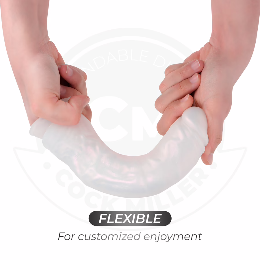 COCK MILLER - DILDO SILICONA 20,5 CM , LUCES Y VIBRACIÓN CON CONTROL REMOTO - Imagen 7