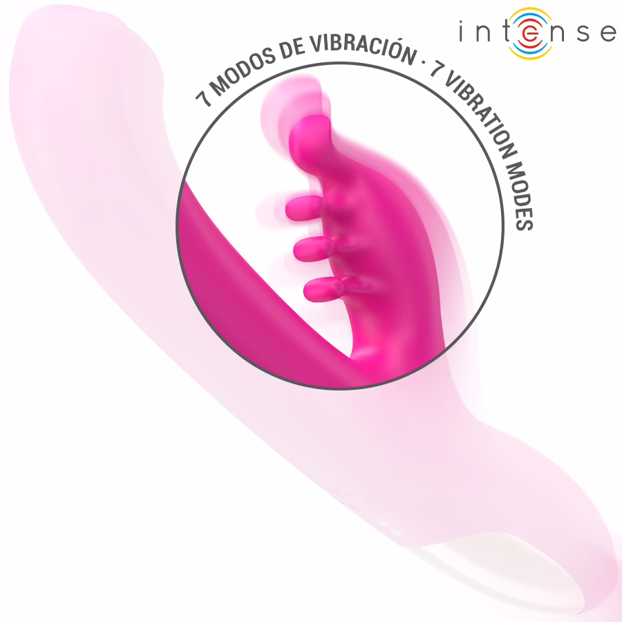 INTENSE - CHRISTINA VIBRADOR MULTIFUNCIÓN RABBIT 22.5 CM ROSA - Imagen 5
