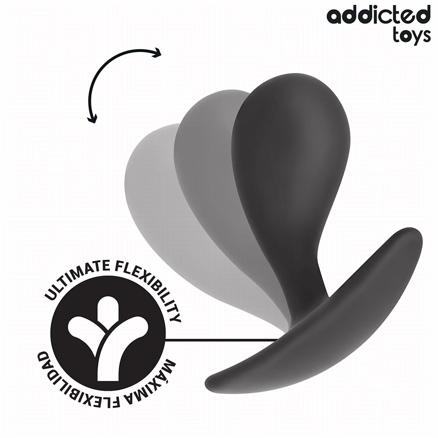 ADDICTED TOYS - SET DE 3 PLUG ANAL SILICONA MODELO 3 - Imagen 5