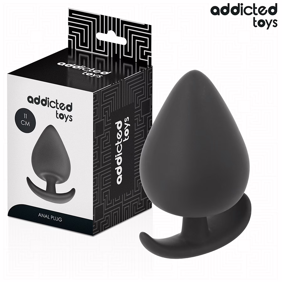 ADDICTED TOYS - PLUG ANAL SILICONA TALLA XXL 11 CM