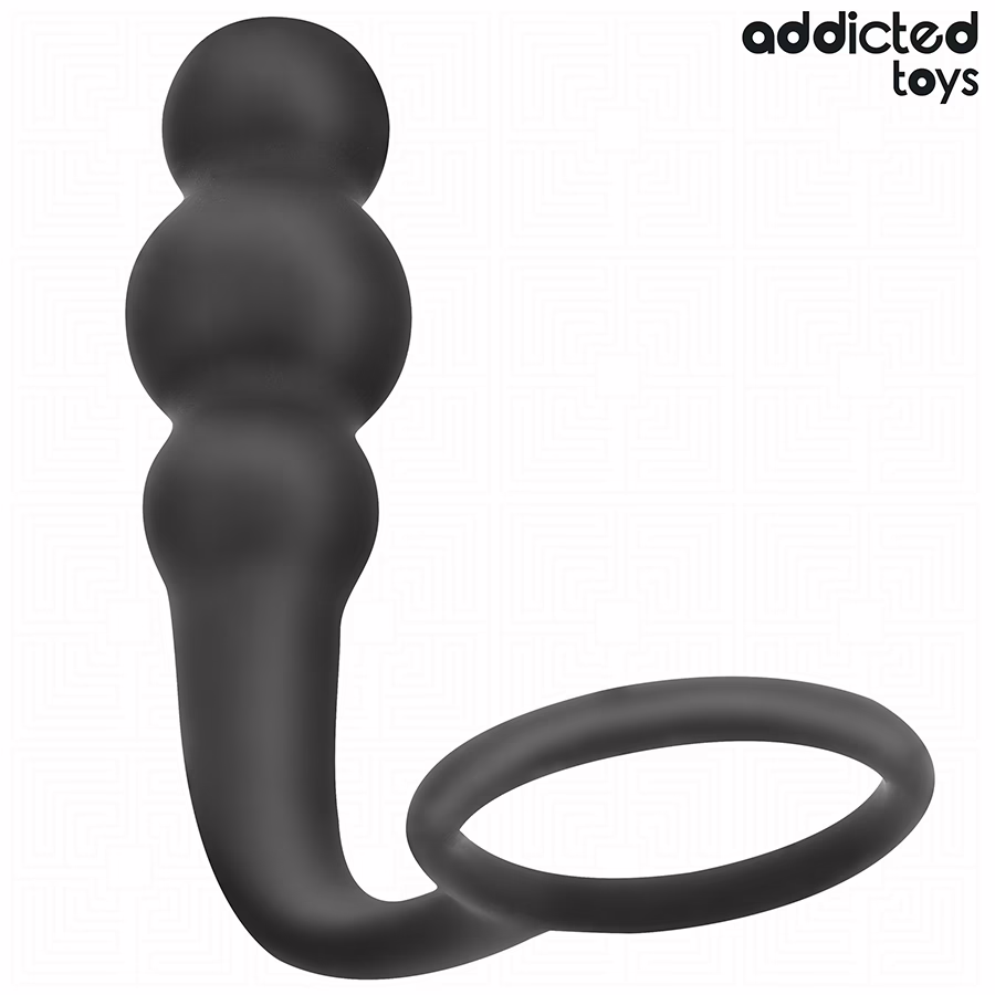 ADDICTED TOYS - PLUG ANAL CON ANILLO SILICONA MODELO 1 - Imagen 2