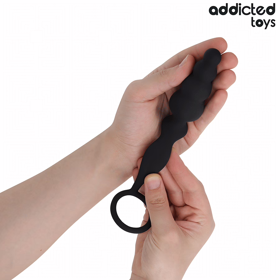 ADDICTED TOYS - PLUG ANAL CON ANILLO SILICONA MODELO 5 - Imagen 3