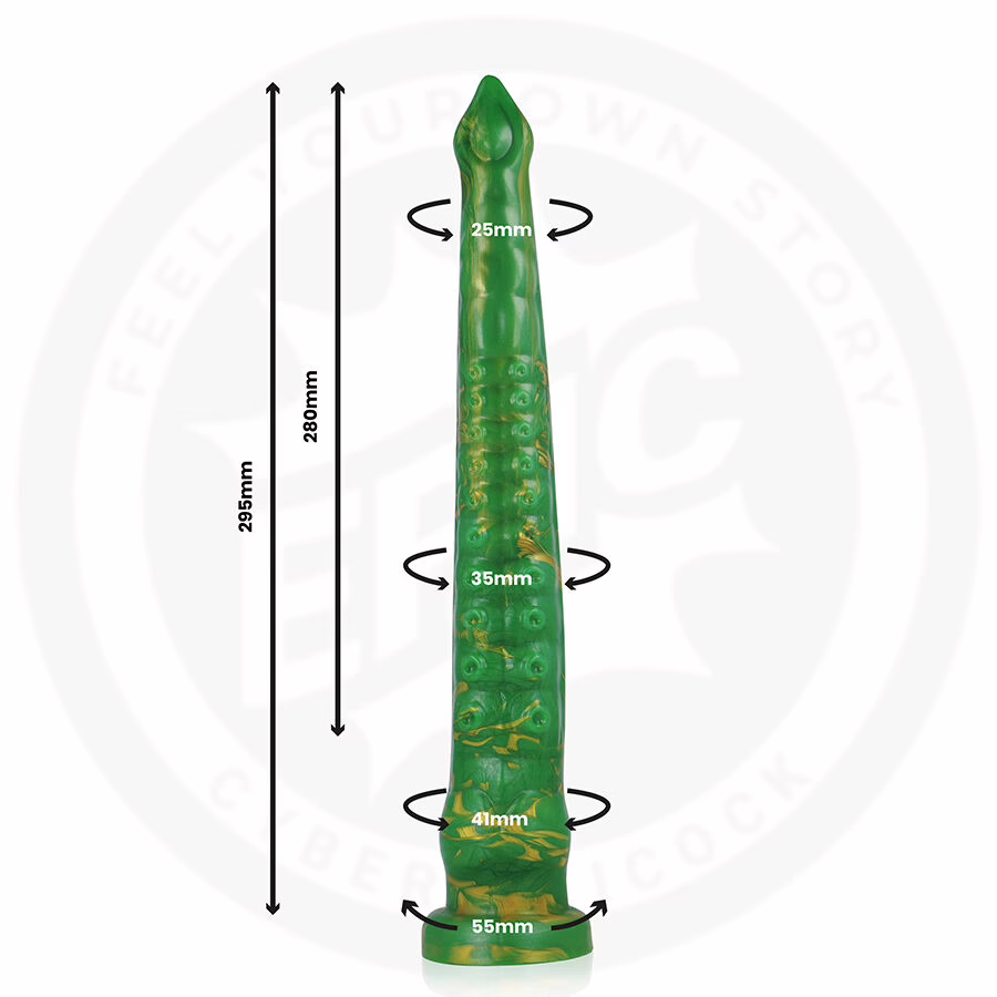 EPIC - HYLOS DILDO DESTELLO VERDE - Imagen 3