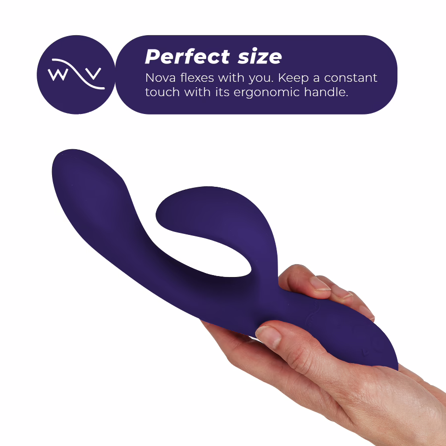 WE-VIBE - NOVA 3 VIBRADOR RABBIT AZUL MEDIANOCHE - Imagen 5