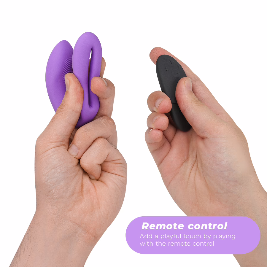 WE-VIBE - SYNC O VIBRADOR FLEXIBLE CONTROL REMOTO VIOLETA - Imagen 4