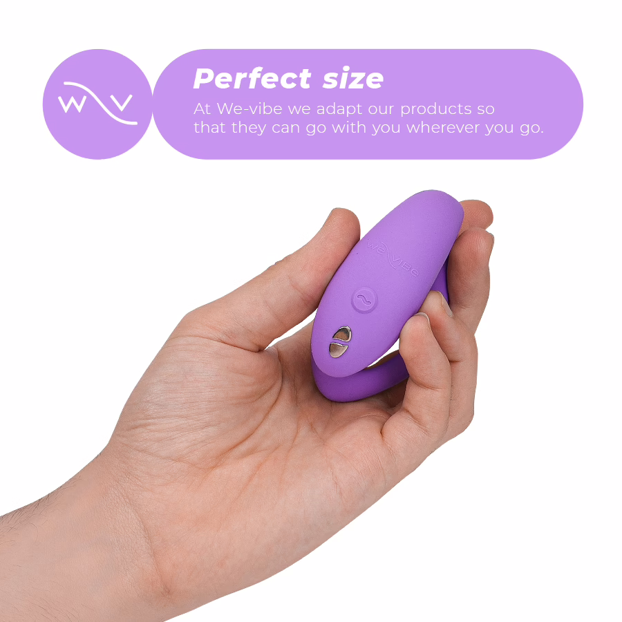 WE-VIBE - SYNC O VIBRADOR FLEXIBLE CONTROL REMOTO VIOLETA - Imagen 5