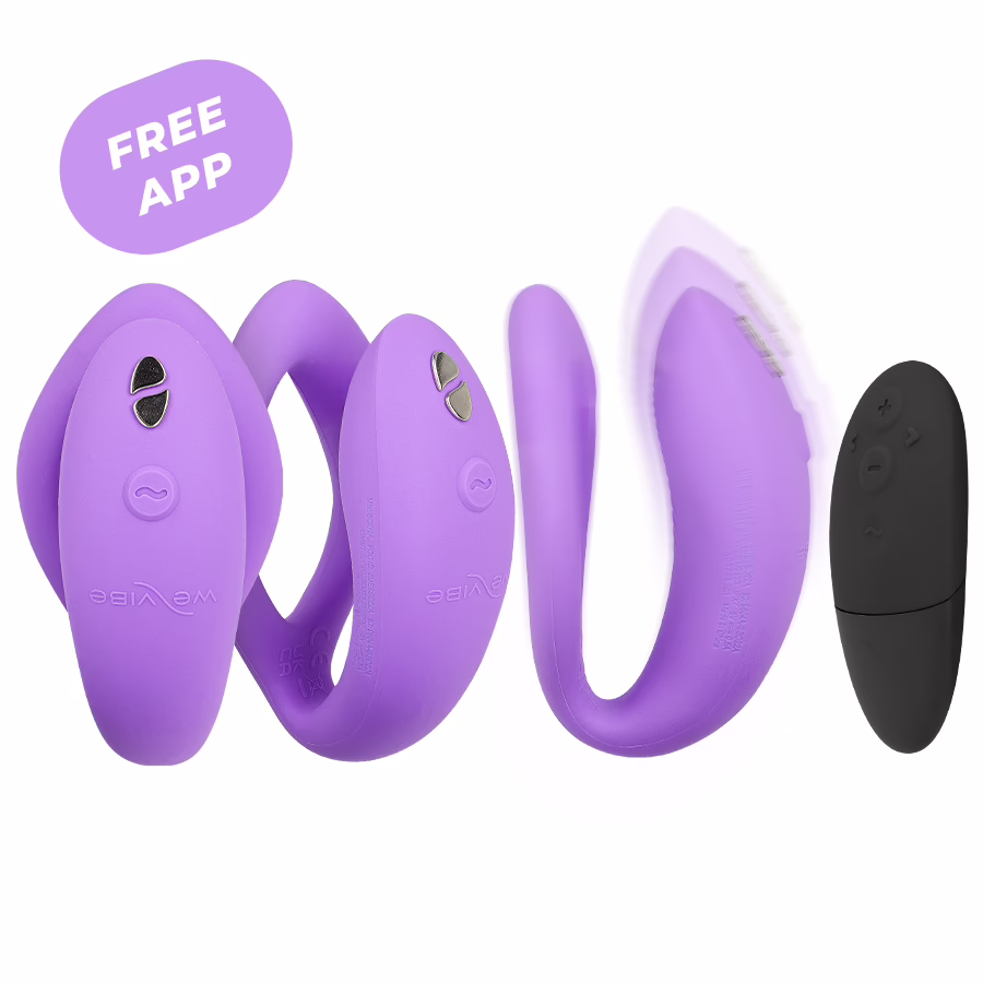 WE-VIBE - SYNC O VIBRADOR FLEXIBLE CONTROL REMOTO VIOLETA - Imagen 2