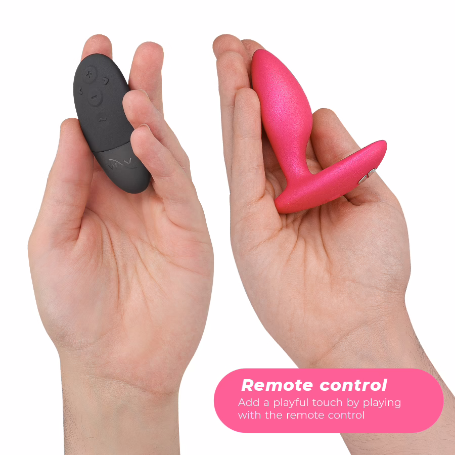 WE-VIBE - DITTO+ PLUG ANAL VIBRADOR ROSA - Imagen 4