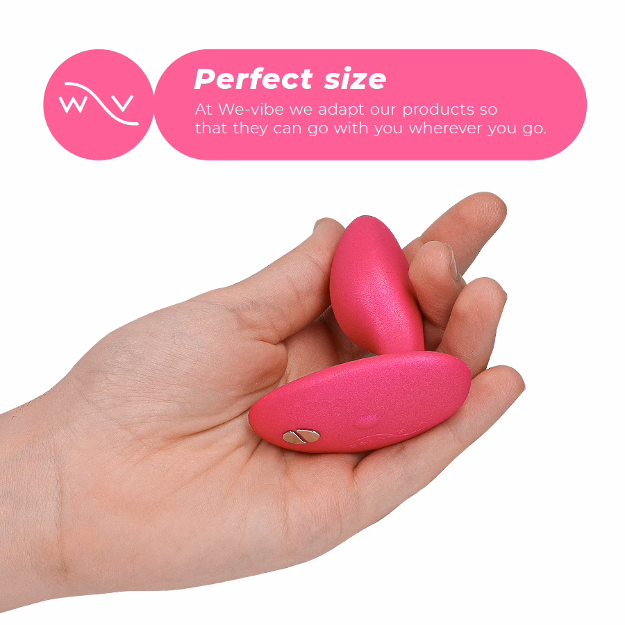 WE-VIBE - DITTO+ PLUG ANAL VIBRADOR ROSA - Imagen 5