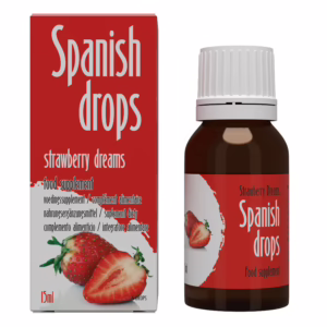 Spanish Drops  Complemento alimenticio en gotas con sabor a Fresa
