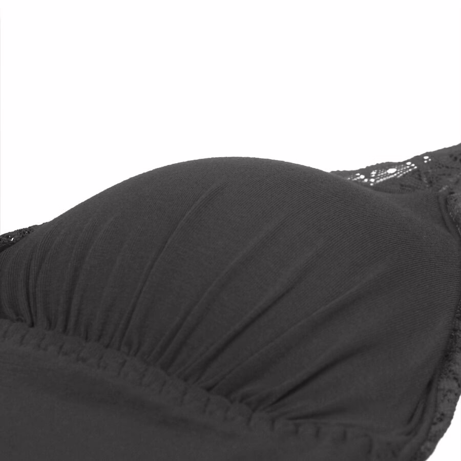 SUBBLIME - TEDDY DETALLE ENCAJE FLORAL NEGRO S/M - Imagen 12