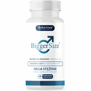 BiggerSize  Complemento Alimenticio Natural para Potenciar la Vitalidad y la Energía Masculina