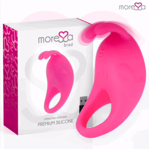 MORESSA - BRAD PREMIUM SILICONE RECARGABLE ROSA