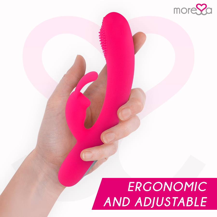 MORESSA - GINO TICKLING VAGINAL PREMIUM SILICONE RECARGABLE - Imagen 6