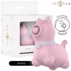 INTENSE - MARIE ESTIMULADOR CON LENGUA EFECTO PULSACIÓN ROSA