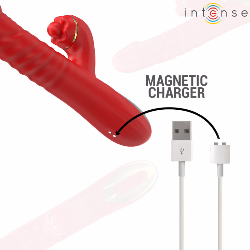 INTENSE - THALIA VIBRACIÓN & EMPUJE & ESTIMULACIÓN ROJO - Imagen 7