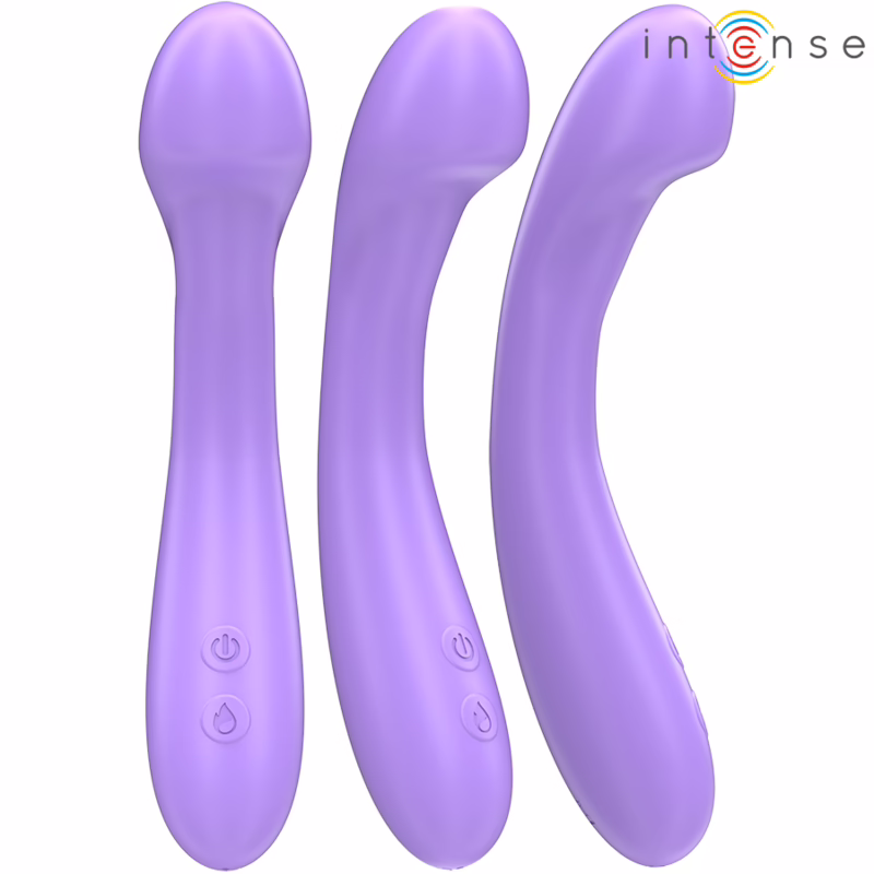 INTENSE - BECKY VIBRADOR 19 CM CALENTABLE 7 VIBRACIONES MORADO - Imagen 3