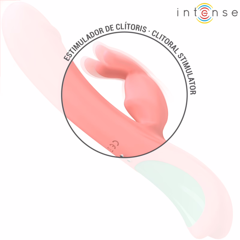 INTENSE - RACHEL VIBRADOR RABBIT 5 VIBRACIONES ROSA - Imagen 5