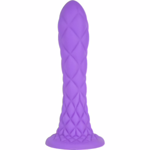 SILEXD - DREAMY DILDO FANTASY SILICONA LIQUIDA TERMOREACTIVO VIOLETA 18.5 CM