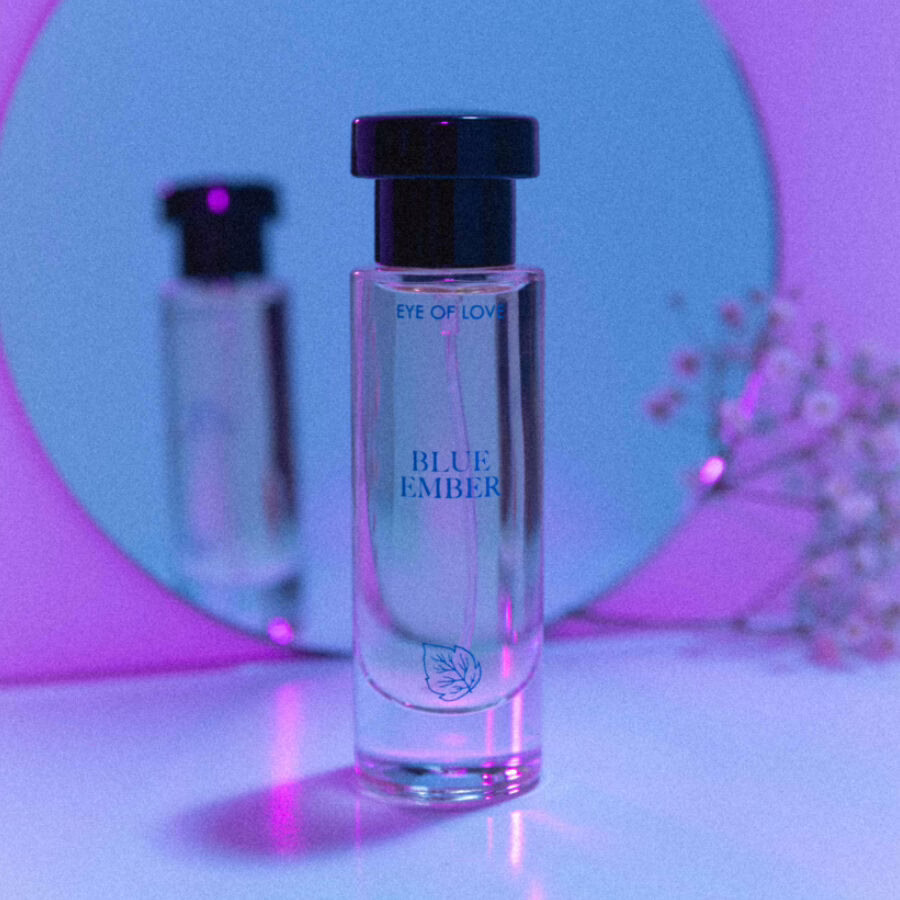 EYE OF LOVE - BLOOM PERFUME MASCULINO INDICA BLUE EMBER 30 ML - Imagen 2