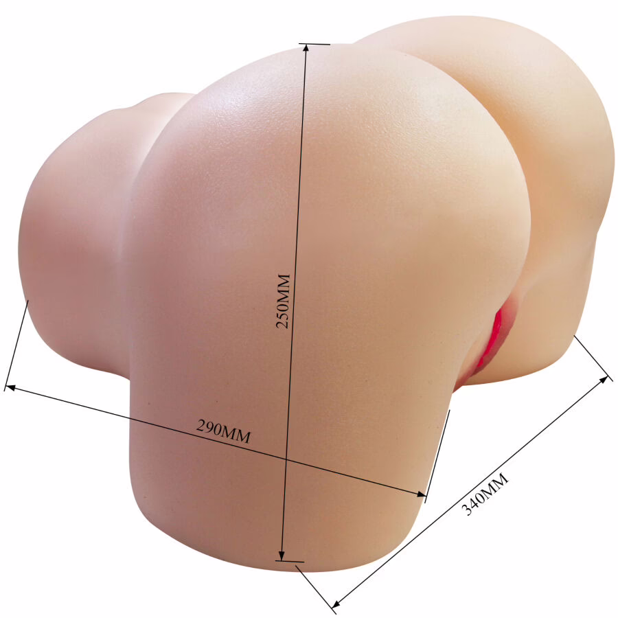 CRAZY BULL - JULIA TRASERO FEMENINO REALISTA VAGINA Y ANAL 11 KG - Imagen 7