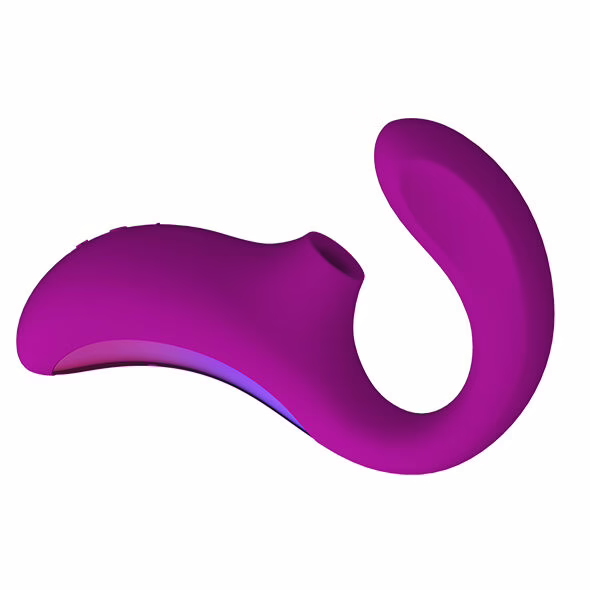 LELO - ENIGMA DOBLE ESTIMULACIÓN SUCCION MASAJEADOR MORADO - Imagen 6