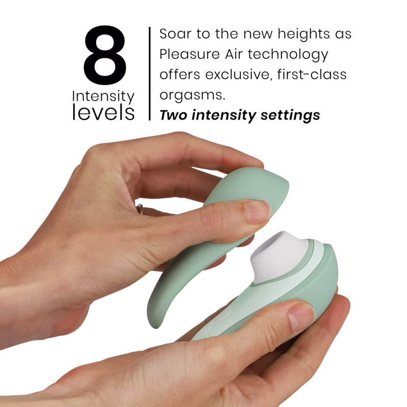 WOMANIZER - LIBERTY 2 ESTIMULADOR & SUCCIONADOR CLÍTORIS VERDE CLARO - Imagen 5