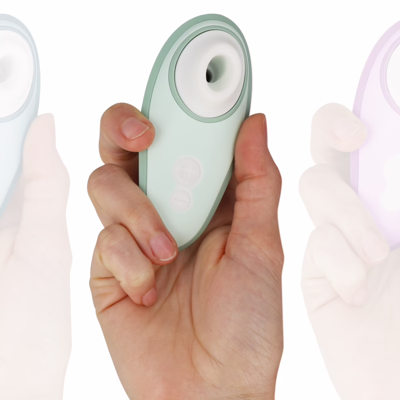 WOMANIZER - LIBERTY 2 ESTIMULADOR & SUCCIONADOR CLÍTORIS VERDE CLARO - Imagen 4