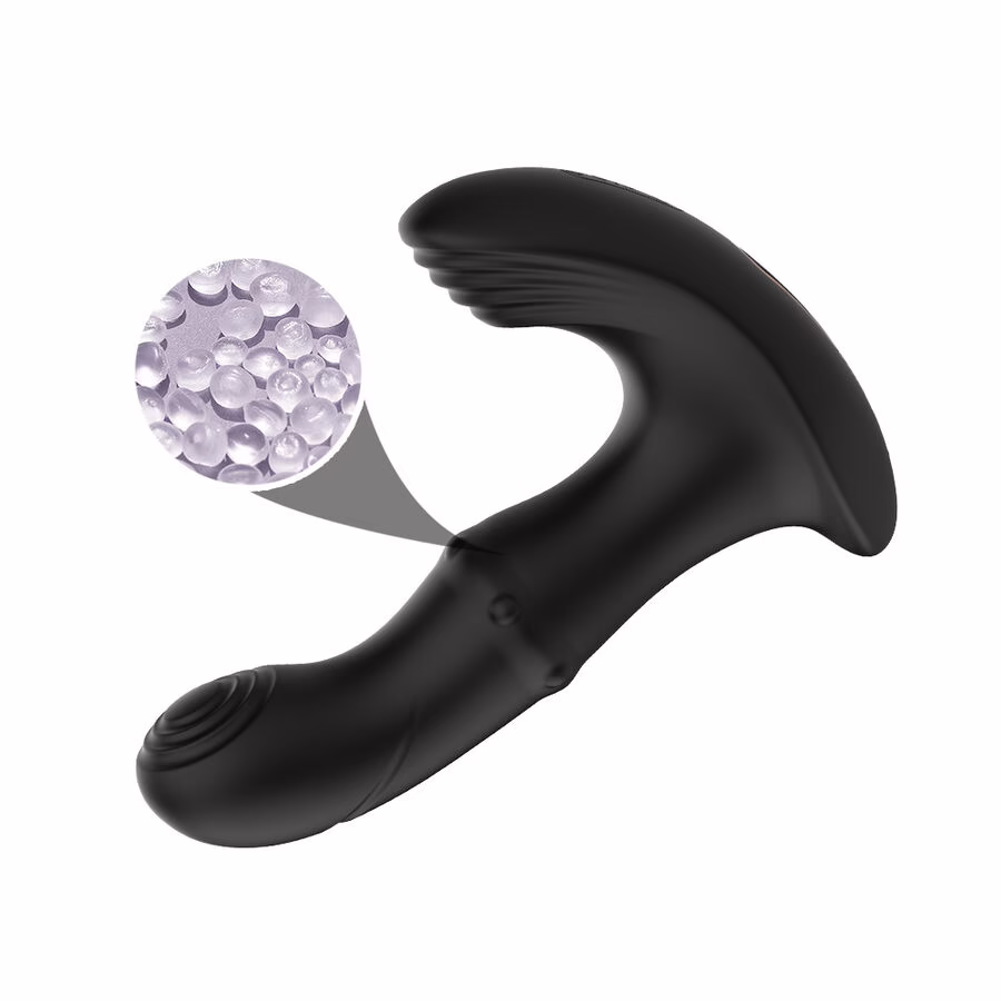 ARMONY - VIBRADOR ANAL PRÓSTATA CONTROL REMOTO NEGRO - Imagen 4