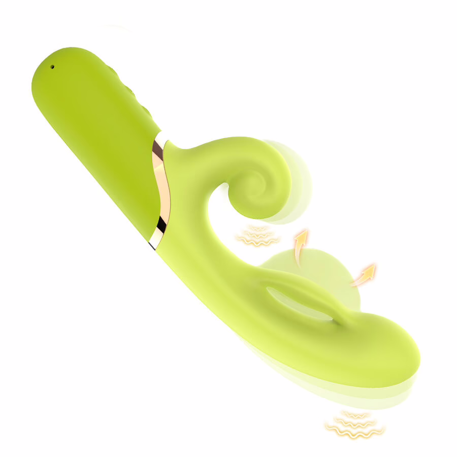 ARMONY - VIBRADOR ESTIMULADOR PUNTO A INFLABLE VERDE - Imagen 4