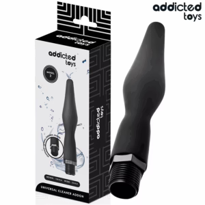 ADDICTED TOYS - LIMPIADOR ANAL CON ADAPTADOR UNIVERSAL MODELO 2