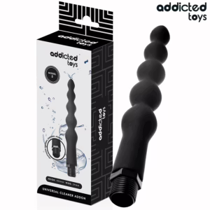 ADDICTED TOYS - LIMPIADOR ANAL CON ADAPTADOR UNIVERSAL MODELO 5