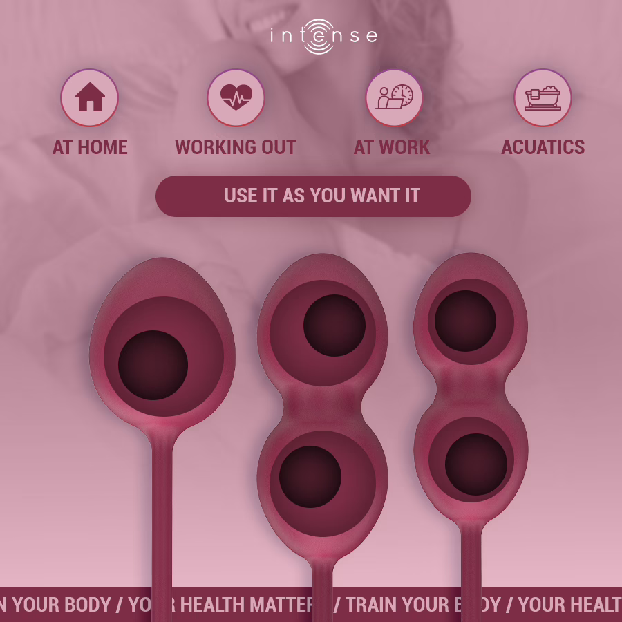 INTENSE - CHARLI KIT BOLAS KEGEL VIOLET - Imagen 3