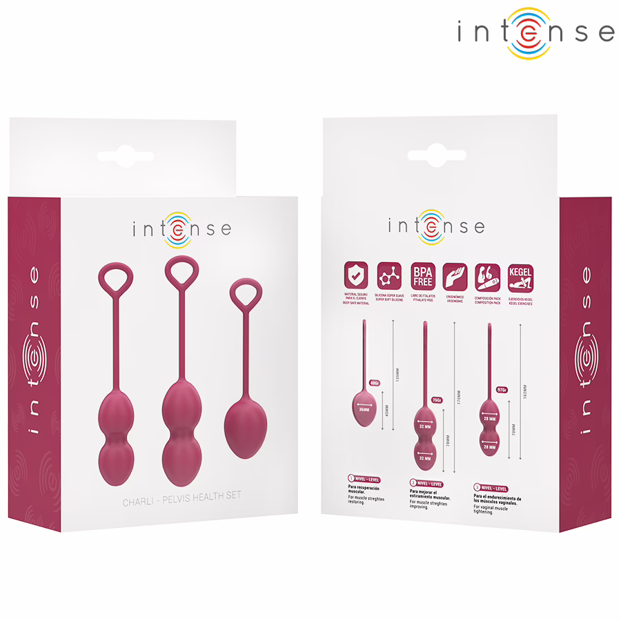 INTENSE - CHARLI KIT BOLAS KEGEL VIOLET - Imagen 7