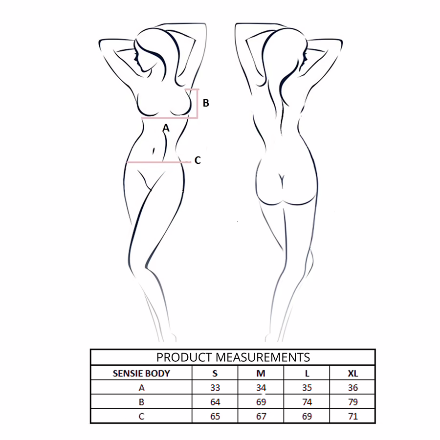 PASSION - SENSIE BODY AMARILLO S/M - Imagen 4