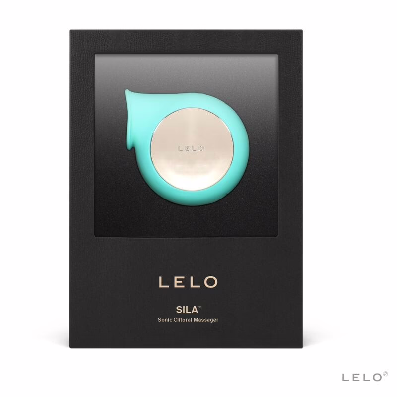 LELO - SILA ESTIMULADOR POR ONDAS DE CLITORIS VERDE AGUA - Imagen 2